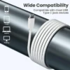 2 pack Premium  Hi-Fi Stereo USB-C Wired Earphones with Mic