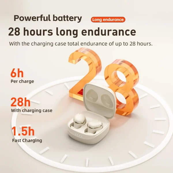 Max Bass True Wireless Earbuds – Bluetooth 5.3 Pocket Headphones