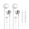 2 pack Premium  Hi-Fi Stereo USB-C Wired Earphones with Mic