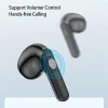 Crystal Clear TWS Bluetooth 5.3 Earphones - Waterproof HiFi Stereo Wireless Headset