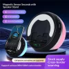 Bluetooth Speaker with Phone Stand (2) Portable Bluetooth Speaker with Phone Stand & Rhythm RGB Ambient Light