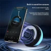 Bluetooth Speaker with Phone Stand (3) Portable Bluetooth Speaker with Phone Stand & Rhythm RGB Ambient Light