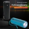 Portable Outdoor Wireless Speaker with 300m LED Flashlight & TWS Stereo Bass