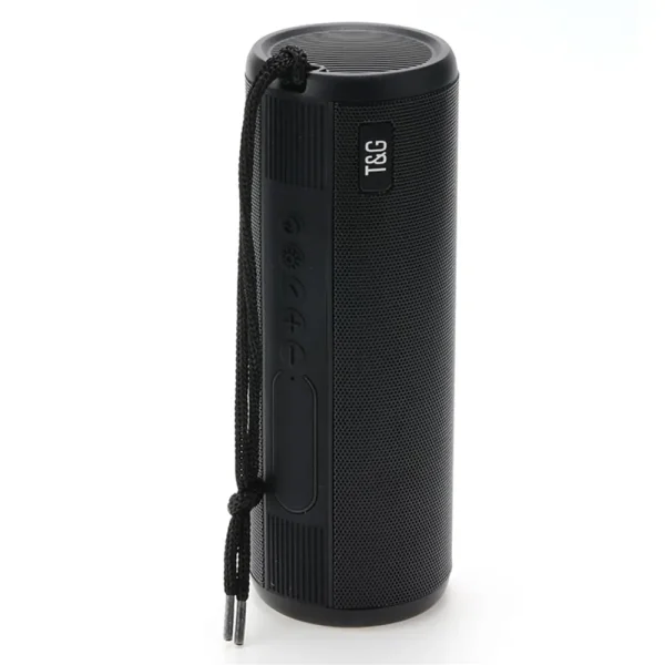 Portable Outdoor Wireless Speaker with Tactical LED Flashlight