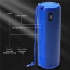 Portable Outdoor Wireless Speaker with 300m LED Flashlight & TWS Stereo Bass