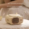 Retro Bluetooth Speaker Record Player - Vintage Style Desk Decor with Rotating Vinyl Disc