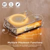 Retro Record Player Bluetooth Speaker (3) (1) Retro Record Player Bluetooth Speaker with Built-in Aroma Diffuser & Night Light