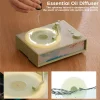 Retro Record Player Bluetooth Speaker (4) Retro Record Player Bluetooth Speaker with Built-in Aroma Diffuser & Night Light