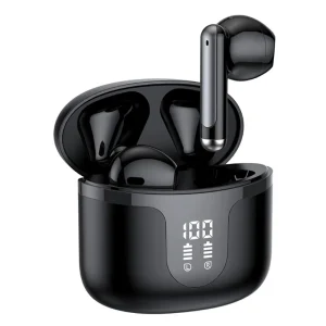 S47 wireless earbuds with digital charging case S47 wireless earbuds with digital charging case.
