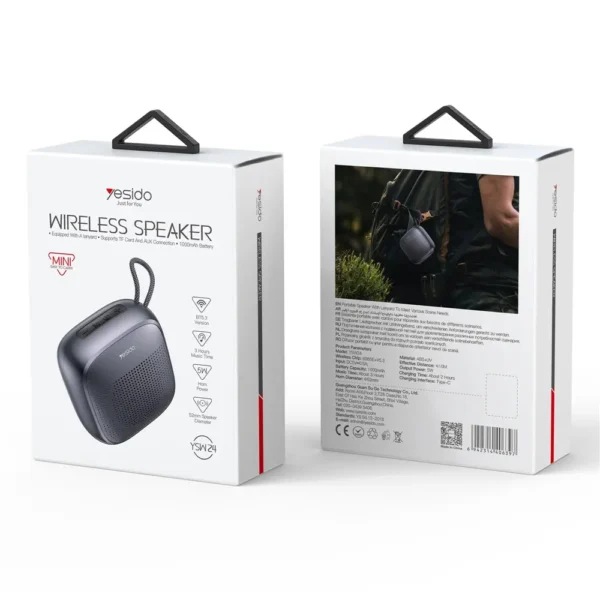 Yesido Ultra Premium Portable Bluetooth Speaker for On-the-Go Audio