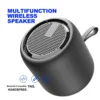 F11 Mini Waterproof Bluetooth Speaker with TWS Pairing & Long Battery Life