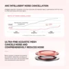 GT1 Wireless Noise Cancelling Headphones with 100-Hour Playtime & Bluetooth 5.4