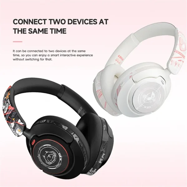 GT1 Wireless Noise Cancelling Headphones with 100-Hour Playtime & Bluetooth 5.4