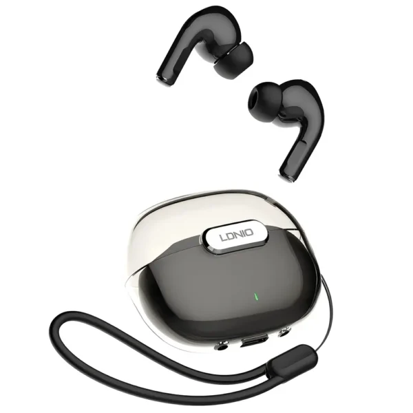 LDNIO T02 Wireless Earbuds with Noise Cancelling, 20H Battery & Sport Fit