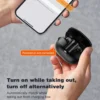 LDNIO T05 charging case with LED battery indicator display