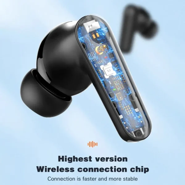 LDNIO T05 Wireless Earbuds with Adaptive ANC, 30-Hour Battery Life & Bluetooth 5.3