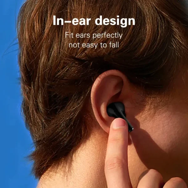LDNIO T02 Wireless Earbuds with Noise Cancelling, 20H Battery & Sport Fit