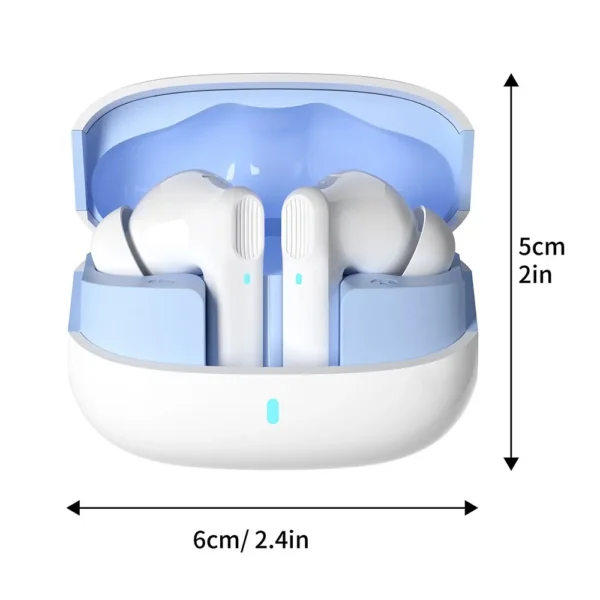 SP100 True Wireless Earbuds with Bluetooth 5.3 & ENC Noise Cancellation