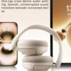 ZAODON YUNX Wireless Over-Ear Headphones with 50dB ANC, 170H Battery Life & Bluetooth 6.0