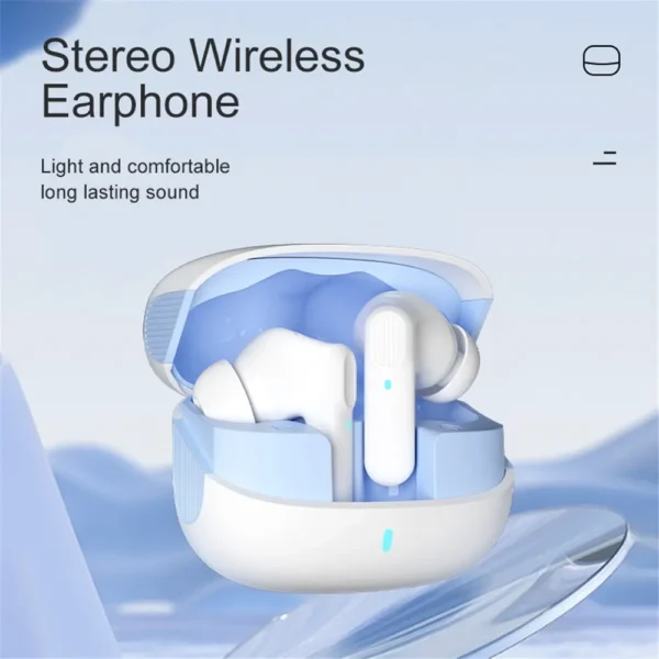 SP100 True Wireless Earbuds with Bluetooth 5.3 & ENC Noise Cancellation