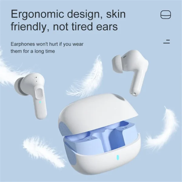 SP100 True Wireless Earbuds with Bluetooth 5.3 & ENC Noise Cancellation