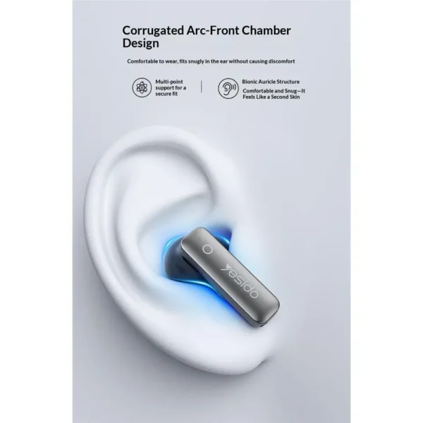 YESIDO TWS43 True Wireless Earbuds with Active Noise Cancellation & Bluetooth 6.0