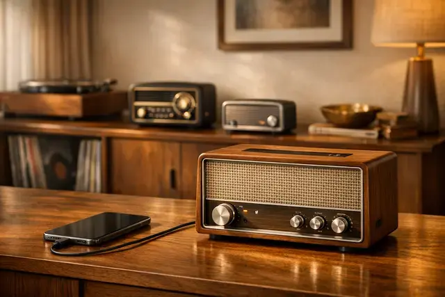 Vintage Speaker Trend Why Retro Bluetooth Speakers Are Making a Comeback