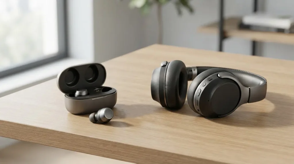 in-ear vs over-ear headphones