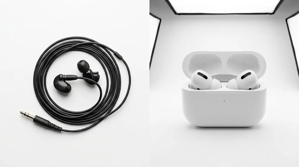 wired vs wireless earphones