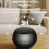 small bluetooth speaker Yesido Mini Wireless Speaker: Sleek Premium Aluminum Build + TWS Pairing