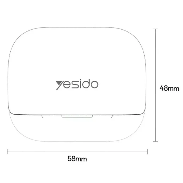 YESIDO TWS34 Wireless Earbuds with ANC+ENC & Bluetooth 5.3