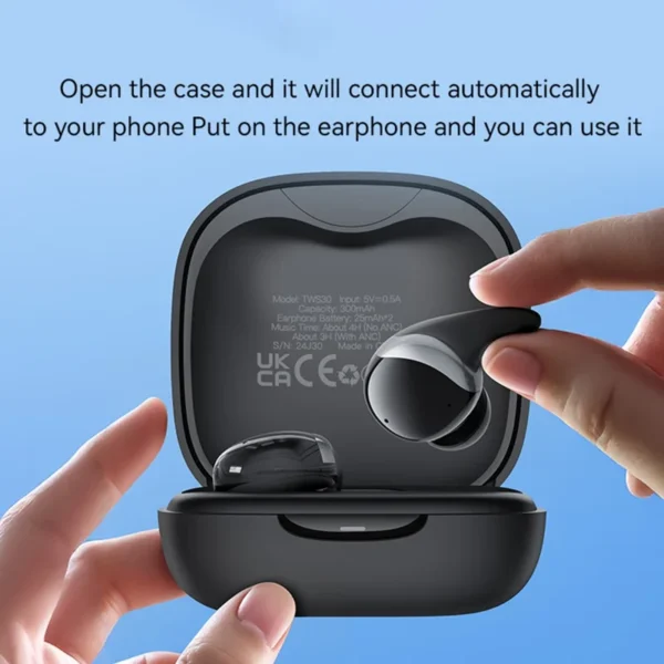 YESIDO TWS30 ANC Wireless Earbuds with Bluetooth 5.3 & Deep Bass Sound