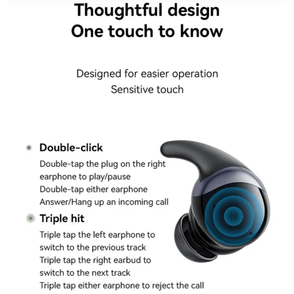 YESIDO TWS30 ANC Wireless Earbuds with Bluetooth 5.3 & Deep Bass Sound