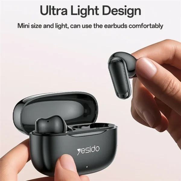 YESIDO TWS38 True Wireless Earbuds with Bluetooth 5.4, HD Stereo Sound & Long Battery
